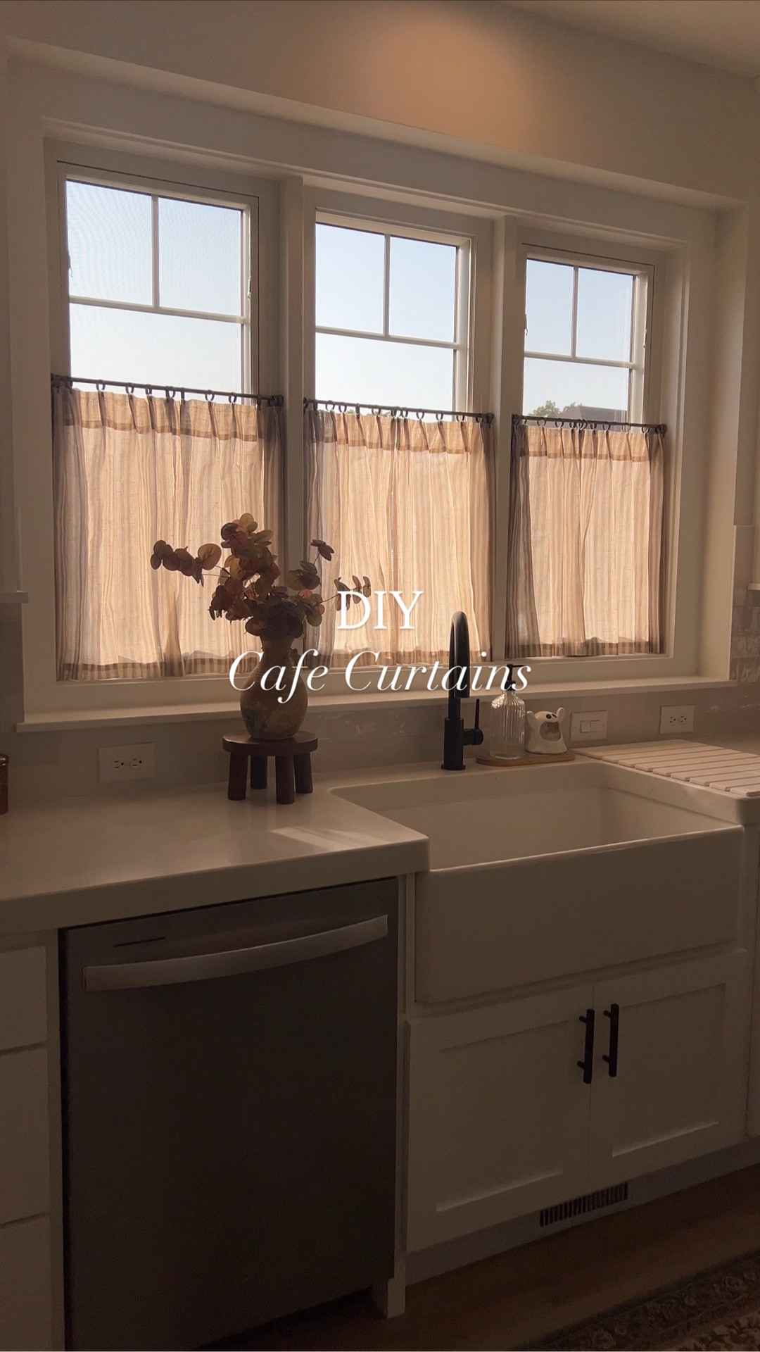 DIY cafe curtains! amazon | walmart 

#LTKHome