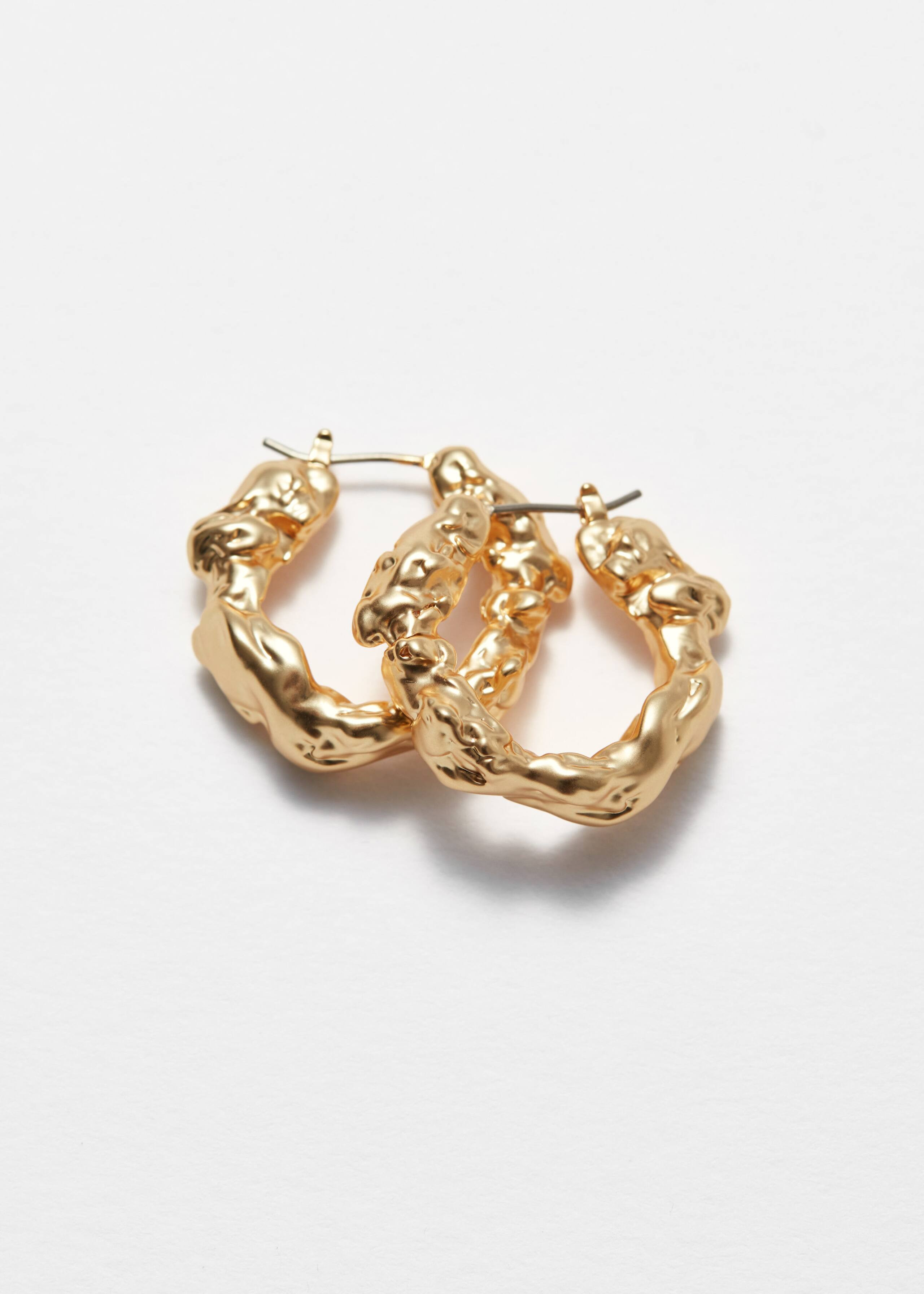 Sculpted Hoop Earrings - Gold - & Other Stories GB | & Other Stories UK