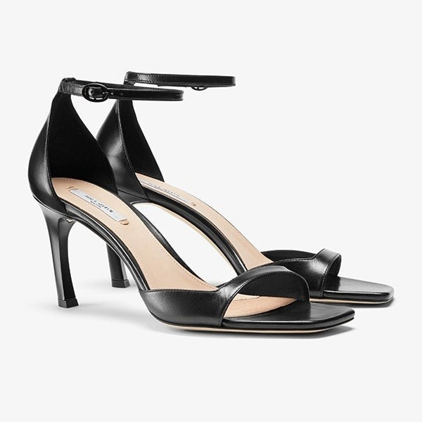 Ella Sandal - Kidskin :: Black | MM LaFleur