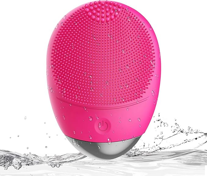 Facial Cleansing Brush, 3-in-1 Electric Soft Silicone Waterproof Face Scrubber, USB Rechargeable ... | Amazon (US)