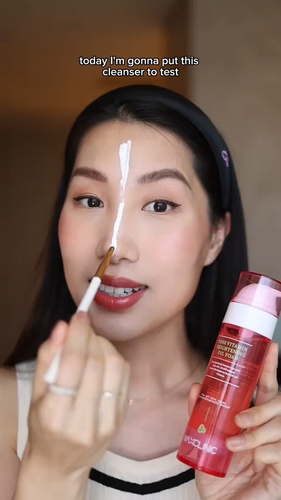 Double cleanse, done right ✅ The MAXCLINIC Rose Vitamin Brightening Oil to Foam Cleanser melts away even the most stubborn waterproof makeup — leaving skin fresh, bright, and clean. 

 #LTKSaleAlert #LTKFindsUnder50 #LTKBeauty