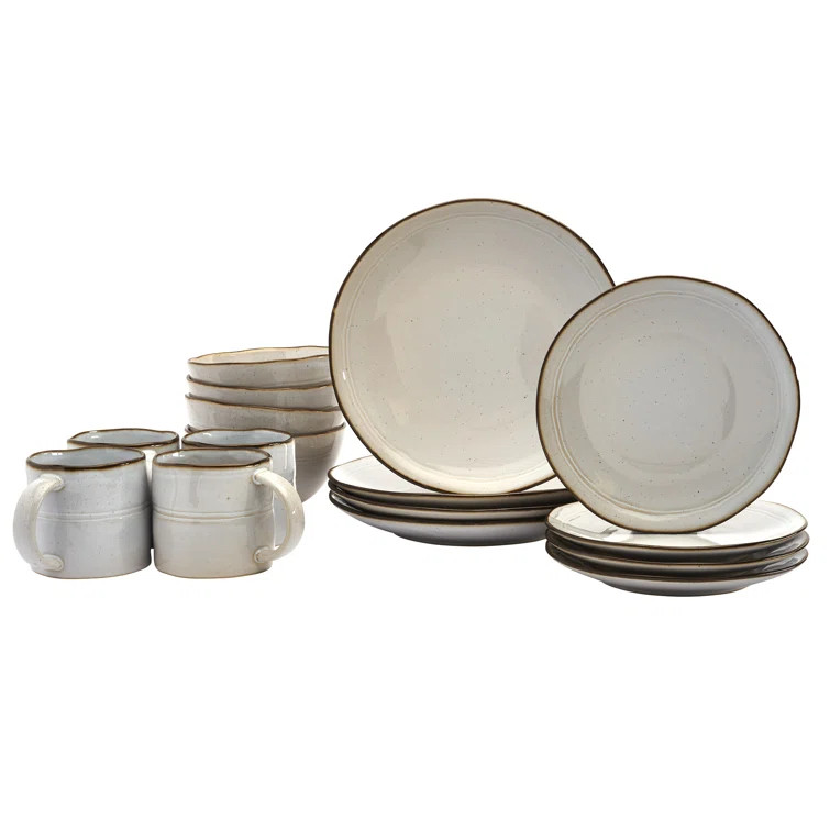 Glandorf 16 Piece Dinnerware Set, Service for 4 | Wayfair North America
