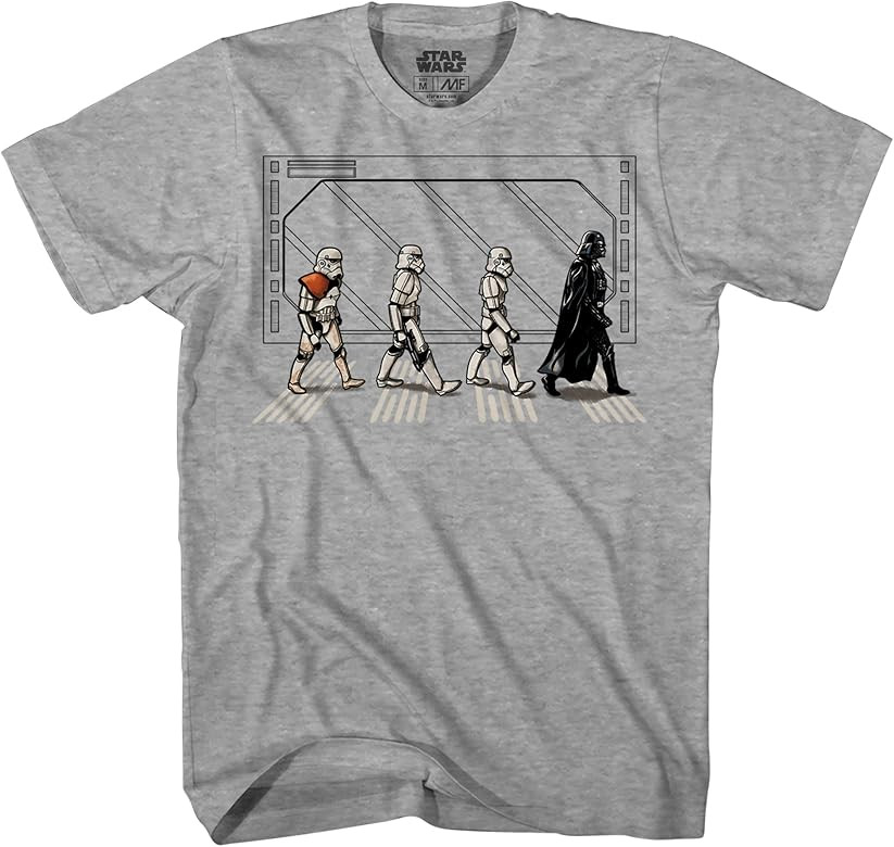 STAR WARS Death Star Road Stormtrooper Crossing Mens T-Shirt | Amazon (US)