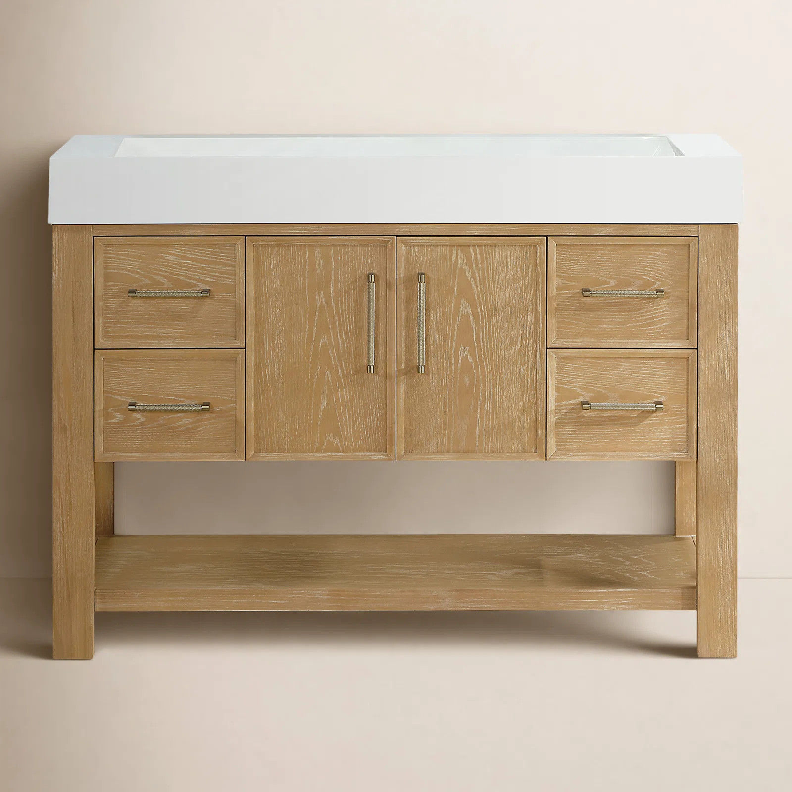 Maho 47.4'' Single Bathroom Vanity | Joss & Main