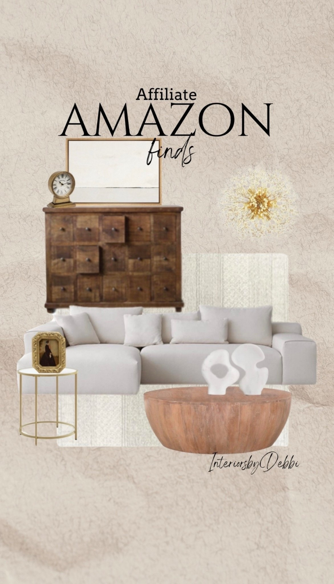 Home Decor
Living room decor, family room decor, wood drum coffee table, budget friendly, accessories, traditional, modern, transitional furniture, neutral furniture #amazonhome #amazonfinds 

#LTKSeasonal #LTKHome