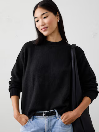 Coveted Crew-Neck Sweater | Banana Republic Factory