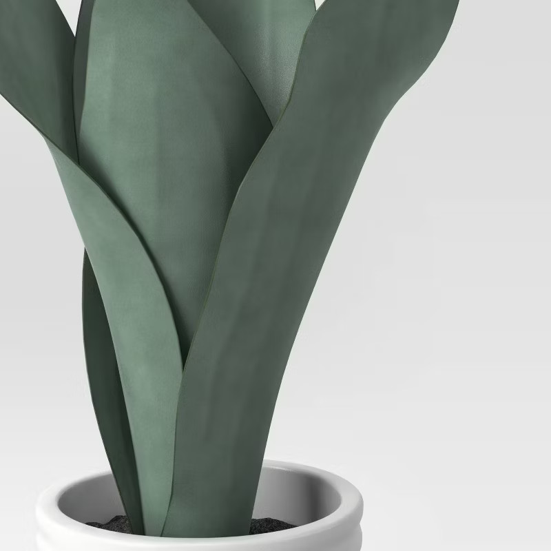 Small Artificial Snake Plant in Pot - Threshold™ | Target