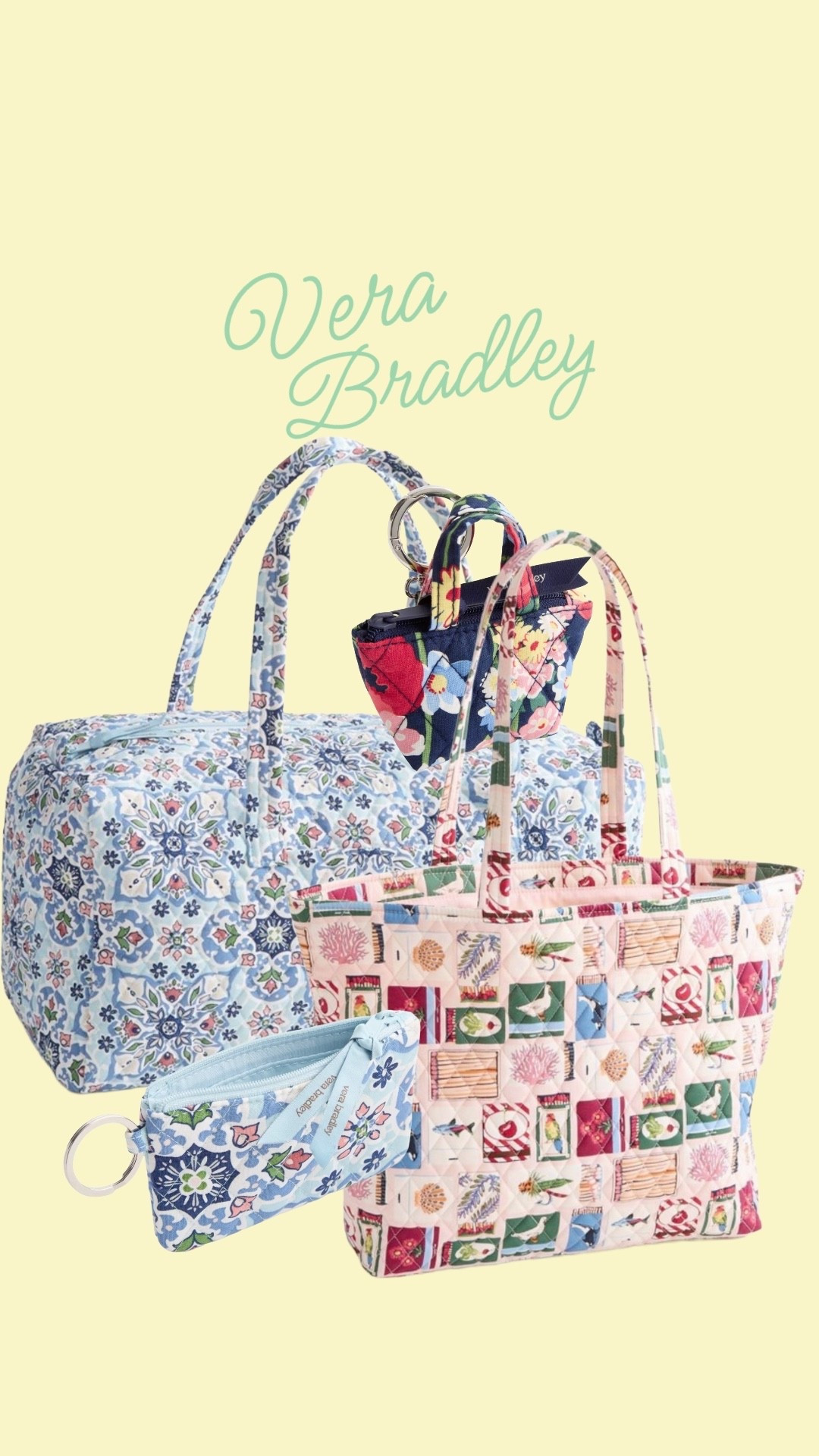 Have you heard? Quilted things are back and 🔥 Vera Bradley is having a comeback baby. This @Target collab is so cute! 