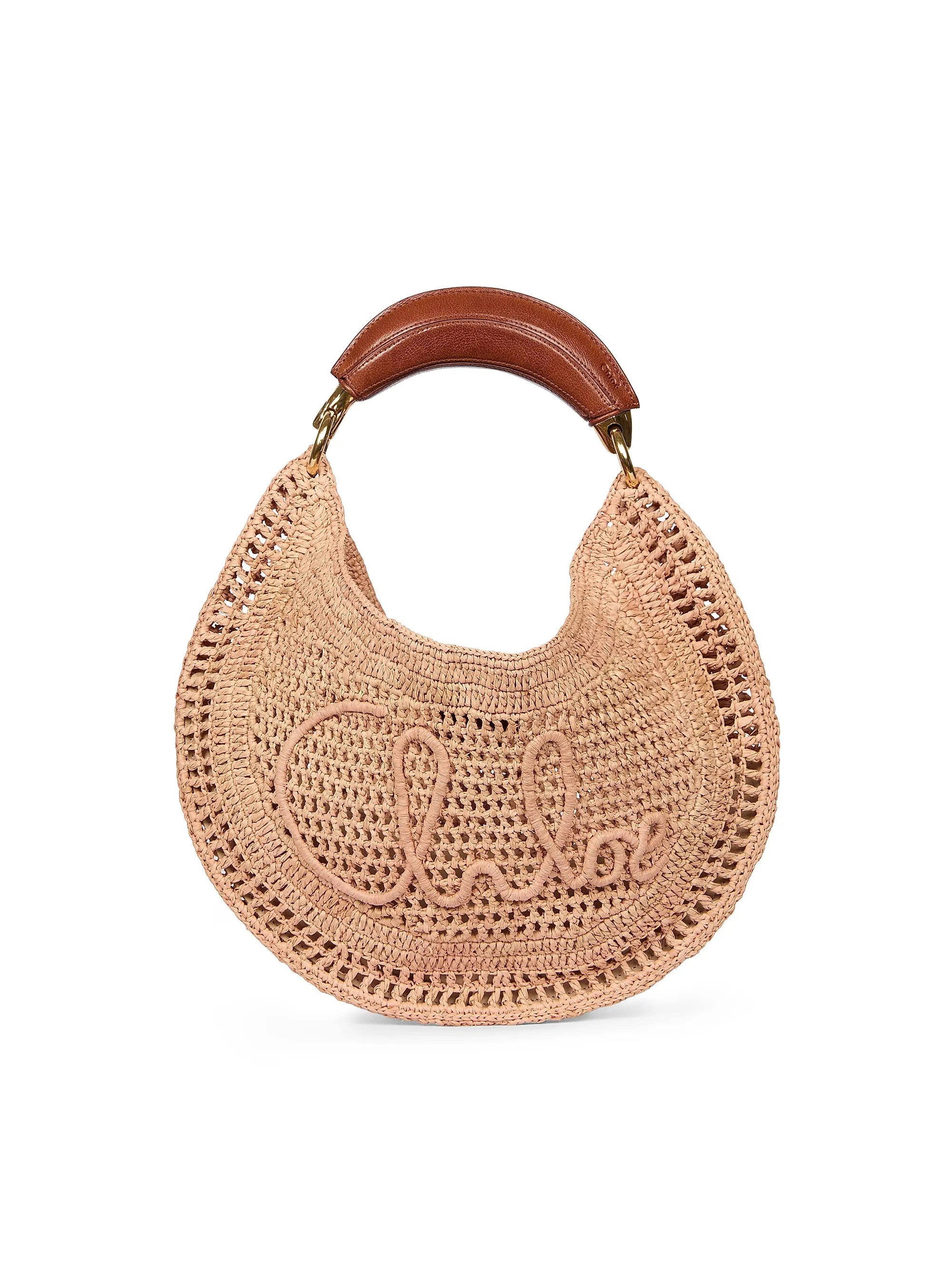Summer Banana Logo-Crocheted Hobo Bag | Saks Fifth Avenue