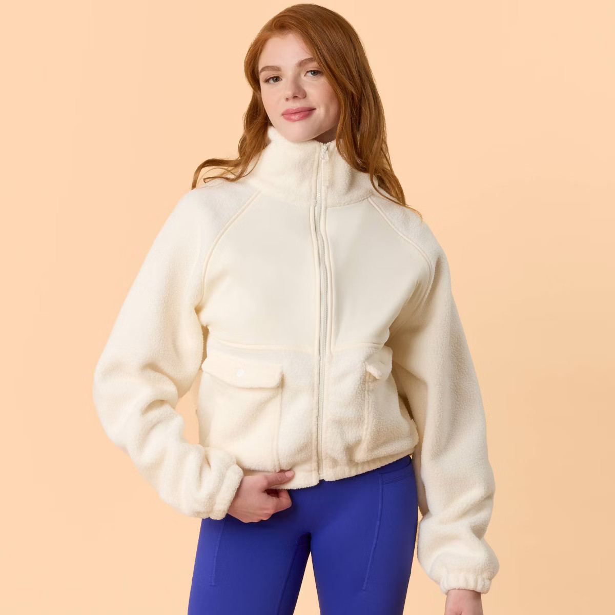 Blogilates Women's Bonfire Fleece Jacket | Target