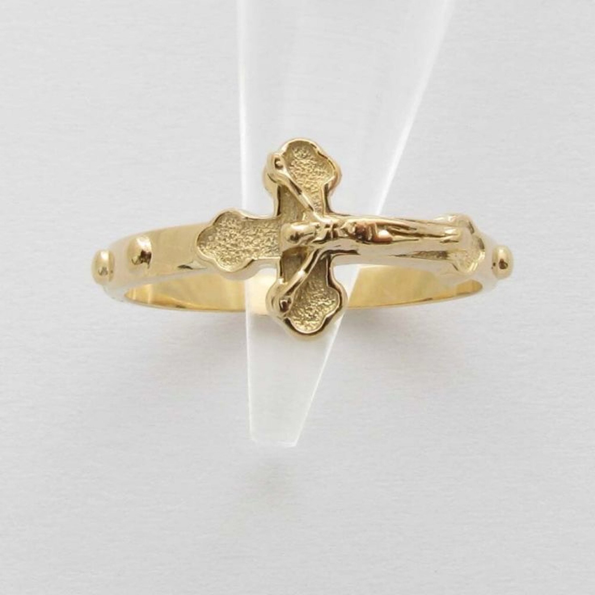 #ring #gold #jesus #cross #christian