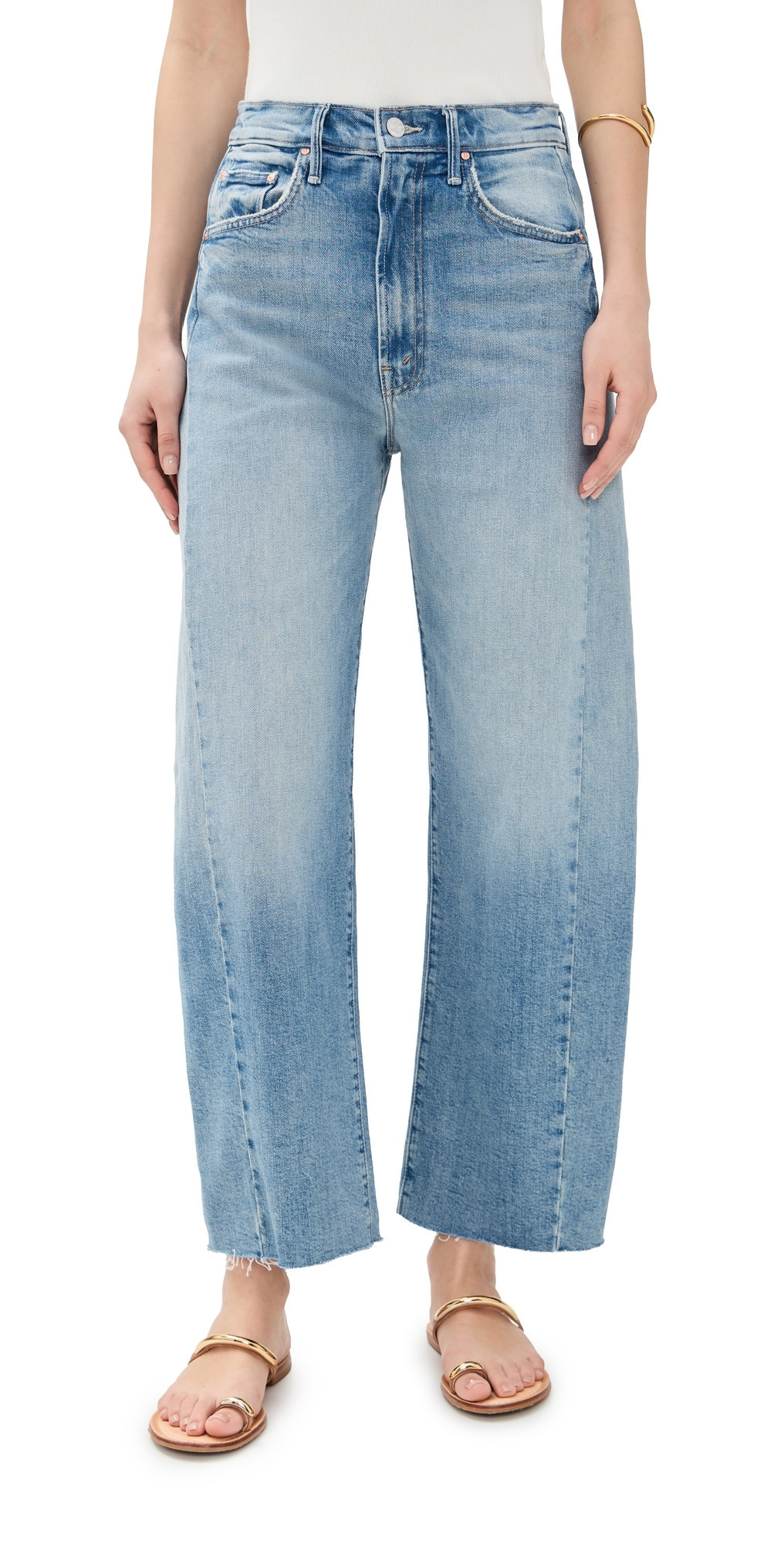 MOTHER The Half-Pipe Ankle Fray Jeans I Confess 30 | Shopbop