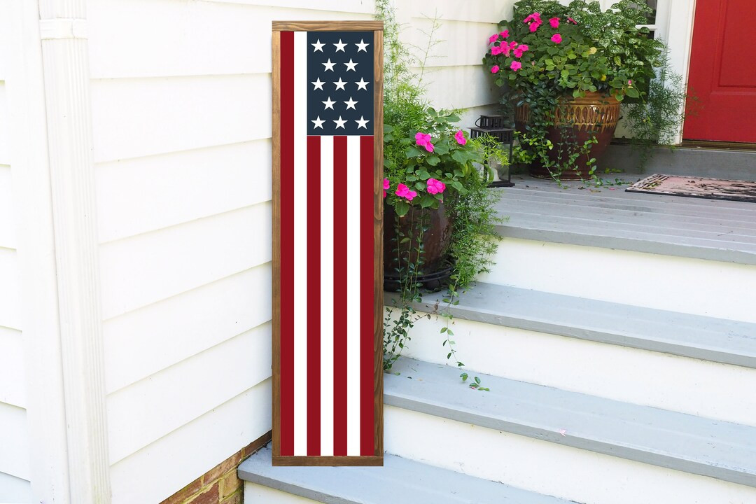 Front Porch Decor | Front Porch Sign | 4th of July | 4th of July Decor | Independence Day Decor |... | Etsy (US)