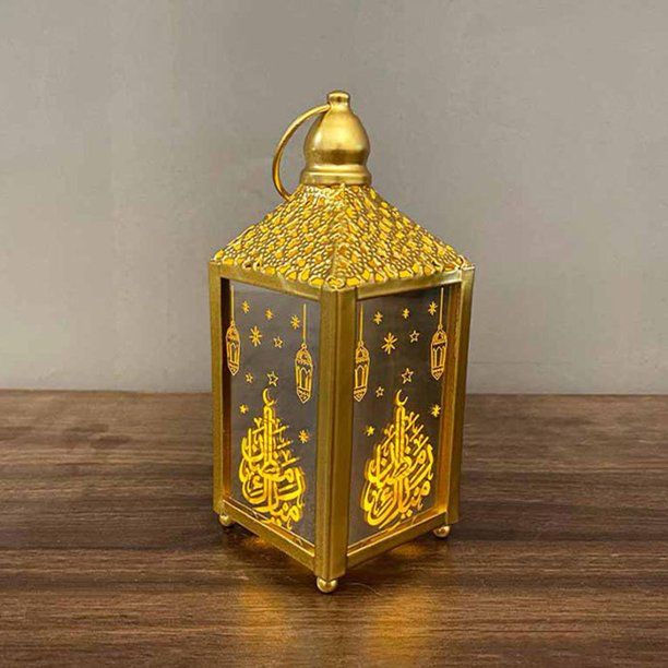 Dettelin Ramadan Lantern with LED Decorative Hanging Lantern for Home | Walmart (US)