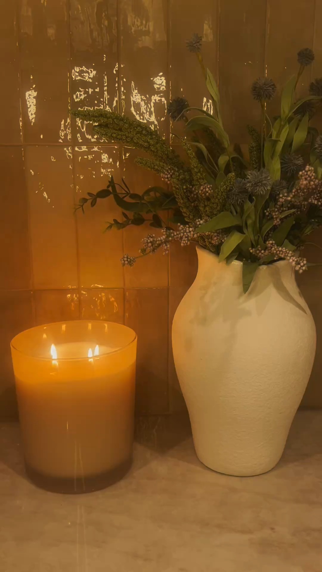 I’m extremely picky about spring décor… especially when it comes to artificial florals. These from Kirkland’s are GOOD. Soft, natural, and the easiest way to freshen up a space for spring! Also linking the entire haul from Kirklands yesterday, it was too good not to share.  Outdoor pillows, neutral blankets for living space, and more pillows for porch furniture.

Cannot find the exact link to this candle but it HUGE (49 oz) from Costco. Scent is Santal & Coconut. 

 #LTKSpringSale #LTKHome