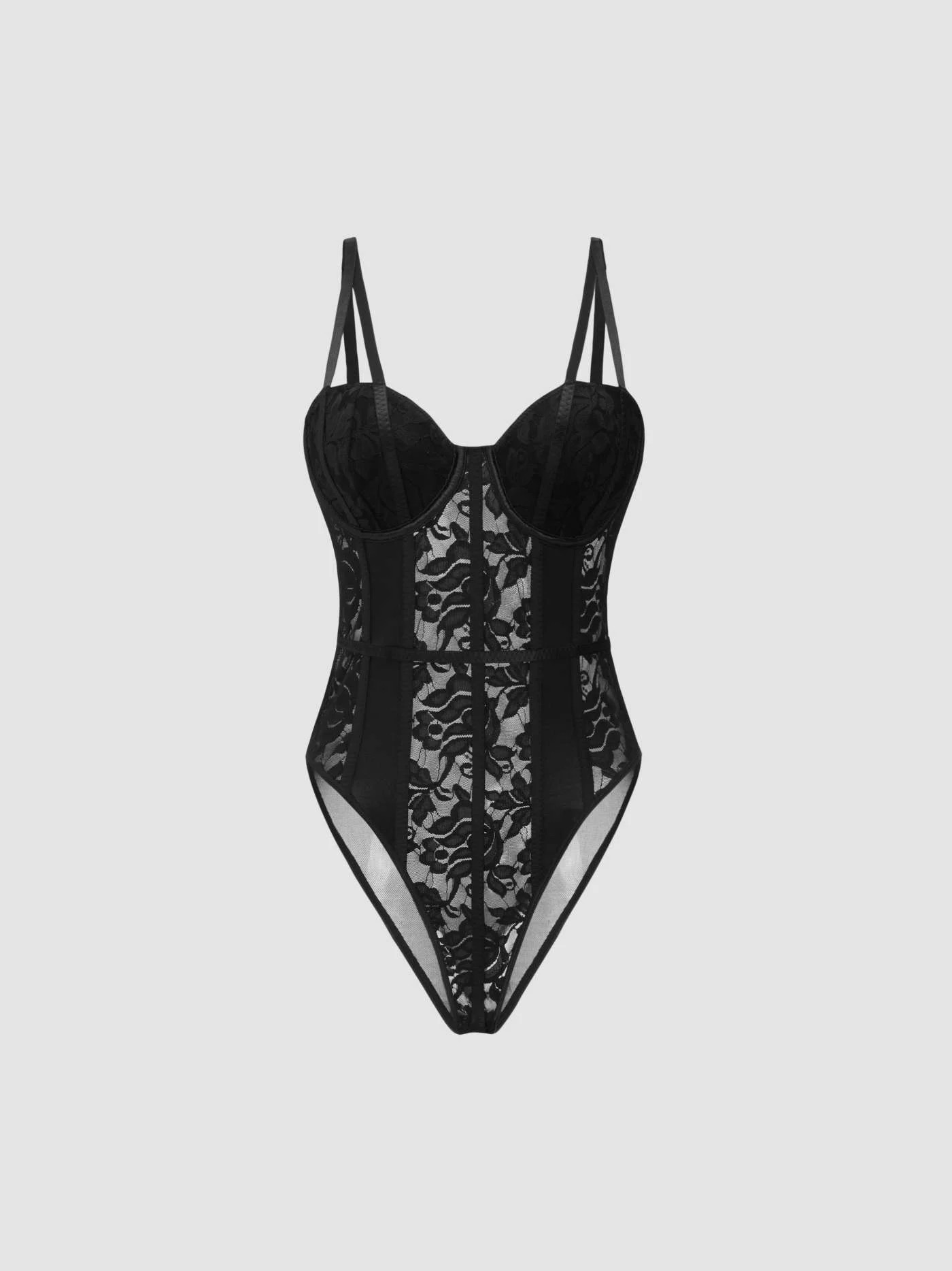 Party Dress For Party New Years Holiday Dress Lace Lace Sweetheart Floral Corset Bodysuit For Dat... | Cider