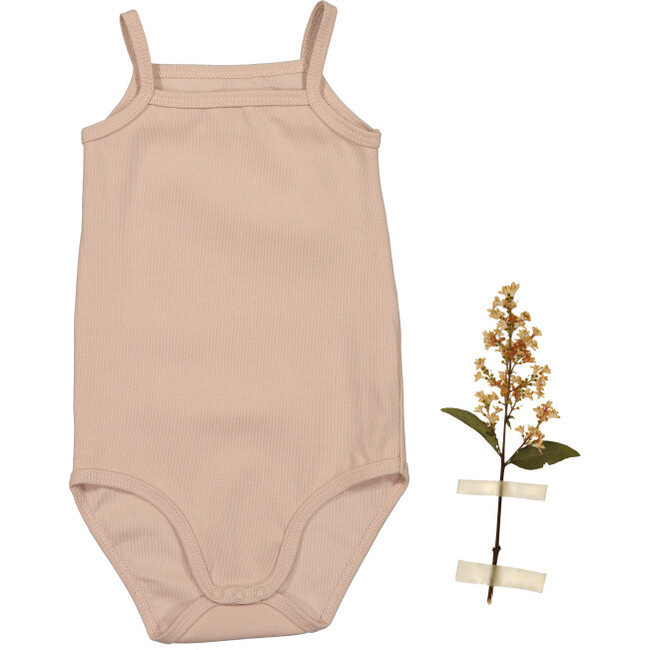 Lovely Littles | The Cotton Tank Top Onesie, (Blush Pink, Size 18M) | Maisonette | Maisonette