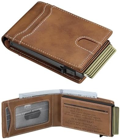 furid Gifts for Husband Him Valentines: Smart Wallet Rfid Blocking - Stocking Stuffers Gift Boxed... | Amazon (US)