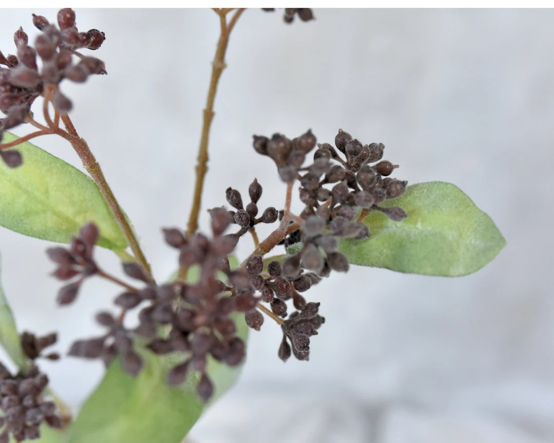Faux Wild Sedum Berry Branch - Artificial Flower / Wedding / Bouquet / Decors / Home / Arrangemen... | Etsy (US)