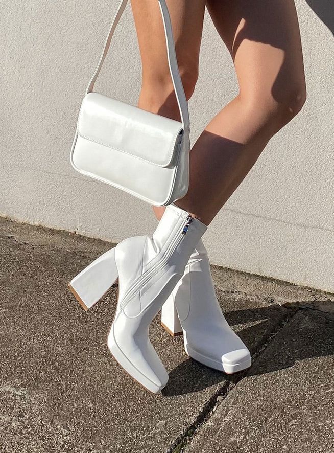 Eastern Boots White | Princess Polly US
