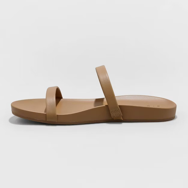 Women's Nadine Skinny Strap Sandals - A New Day™ | Target