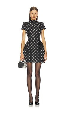 Nadine Merabi Morgan Dress in Black from Revolve.com | Revolve Clothing (Global)