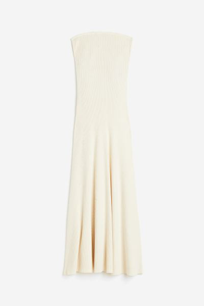Rib-knit bandeau dress | H&M (UK, MY, IN, SG, PH, TW, HK)
