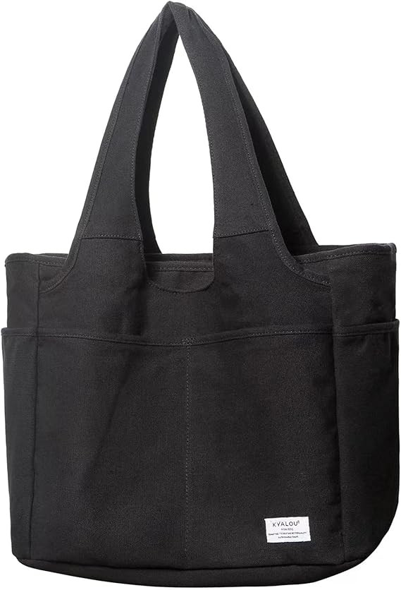 KYALOU Utility Large Tote Bag, Women Casual Shoulder Bags for Work Gym Beach Travel Shopping Groc... | Amazon (US)