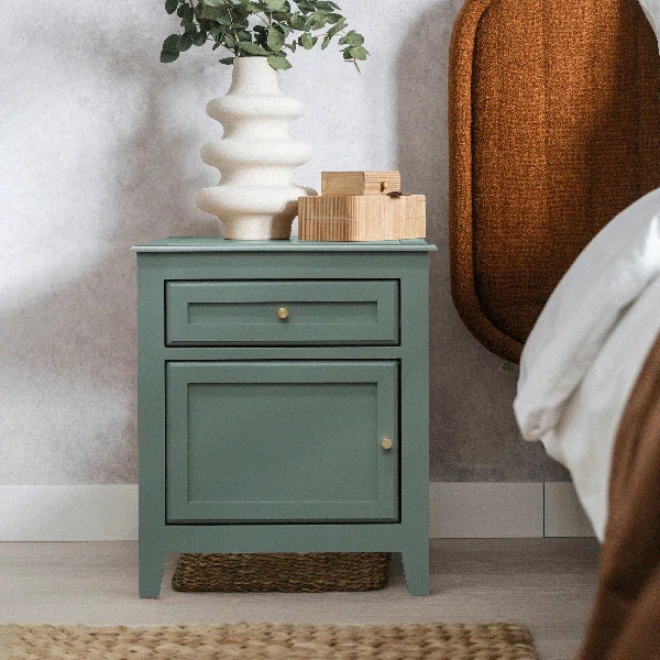 Claymore 1-Drawer Solid Wood Nightstand | Wayfair North America