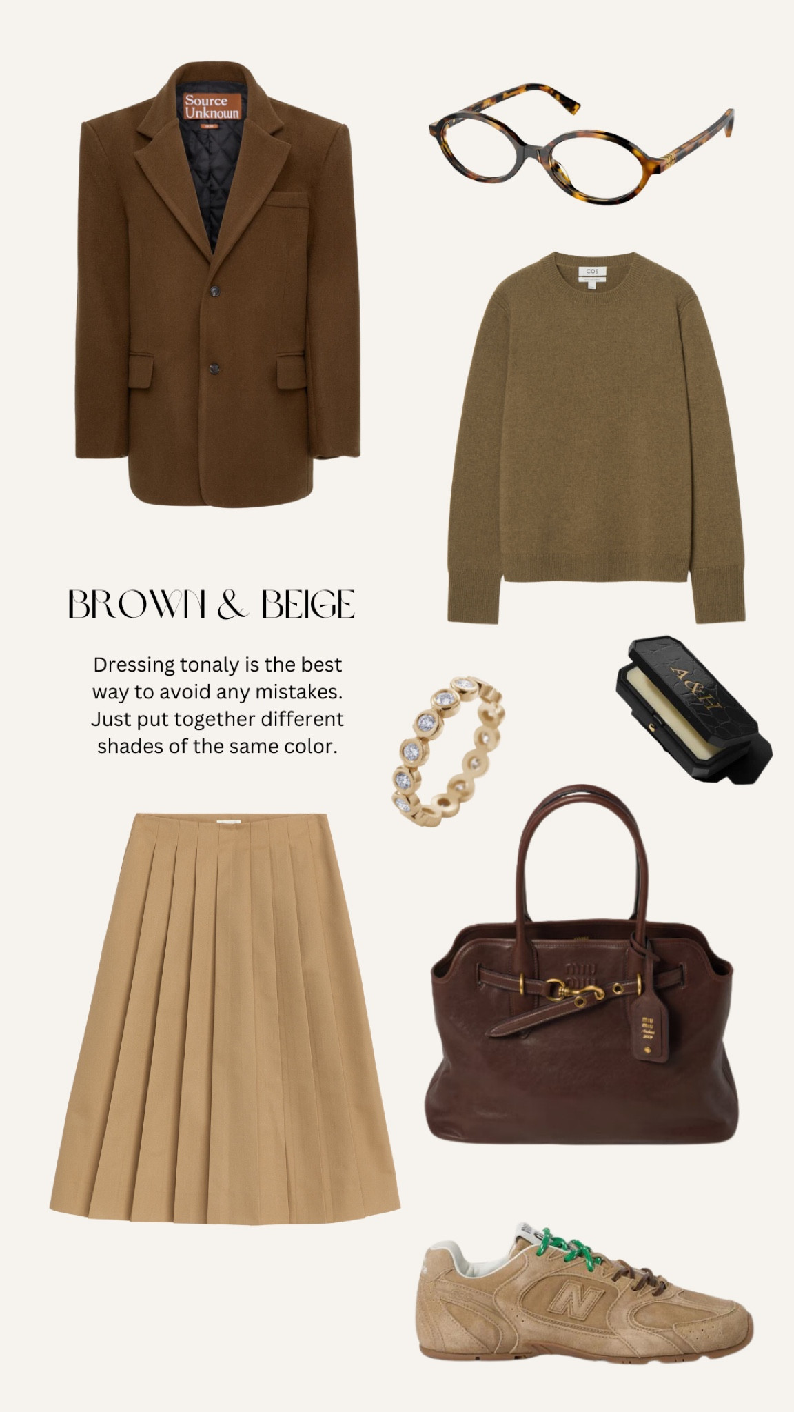 Fall look No.7: love creating tonal looks - if you stick to one color you’ll see that it all blends together perfectly- you just need mix different shades

#LTKluxury #LTKautumn #LTKworkwear
