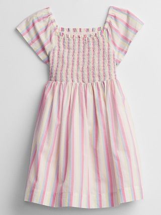 Toddler Smocked Stripe Dress | Gap Factory