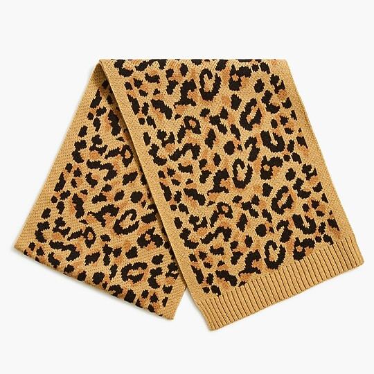 Leopard scarf | J.Crew Factory