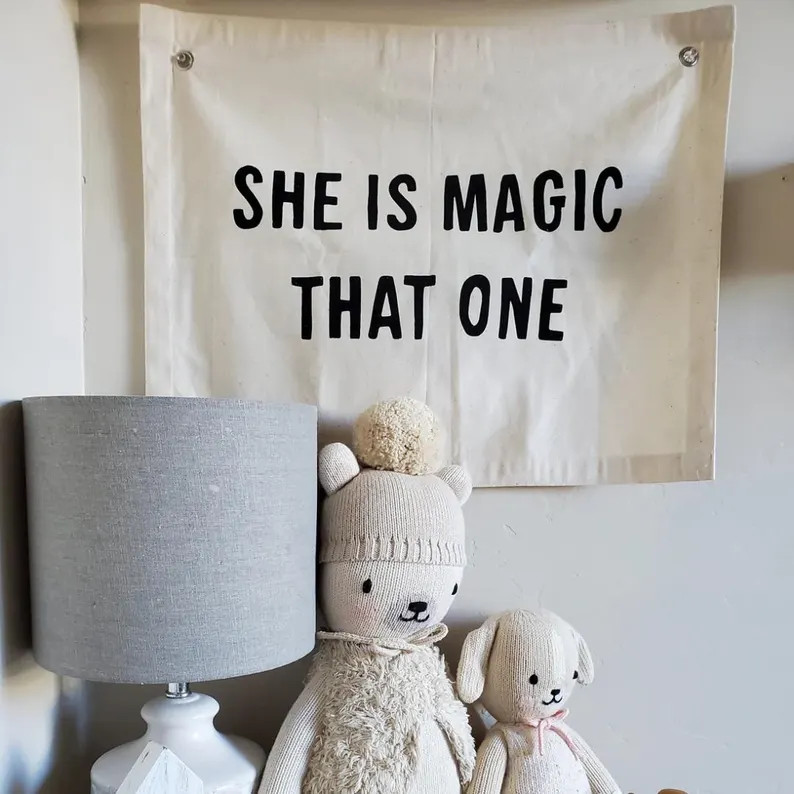 She is Magic That One Wall Hanging | Girls' Room Decorations | Girl Mama | Girl Baby Shower Gift ... | Etsy (US)