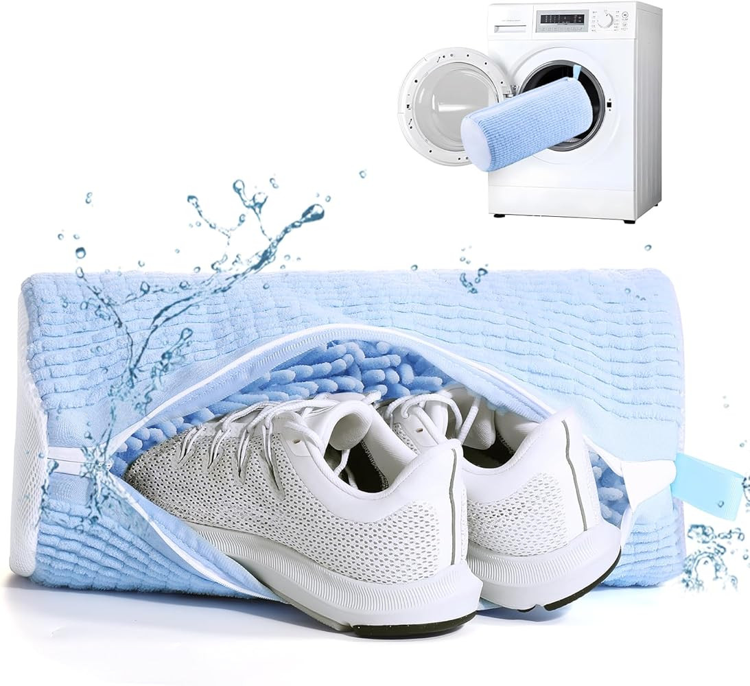 Shoe Washing Machine Bag,Shoe Laundry Bags for Sneakers, Reusable Shoe Cleaning Bag for All Shoe ... | Amazon (US)