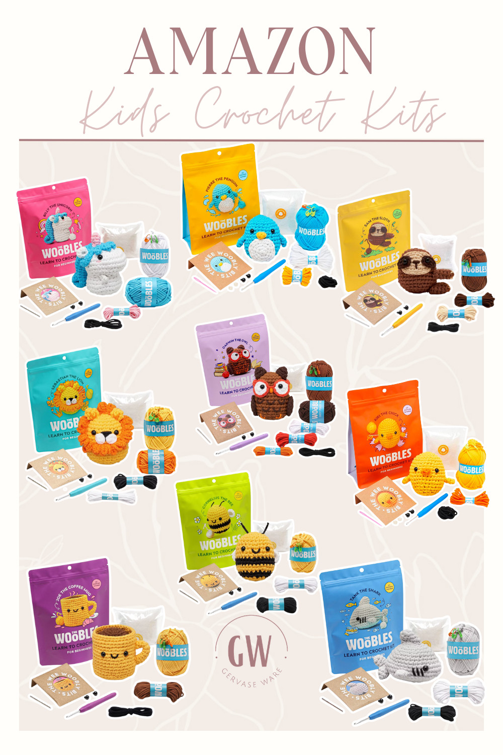 Amazon kids crochet kits 🧶✨ Such a fun, creative find they’ll actually enjoy! 

 #LTKSeasonal #LTKHome #LTKKids