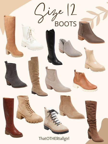 Size 12 boots

#LTKshoecrush #LTKSeasonal #LTKcurves