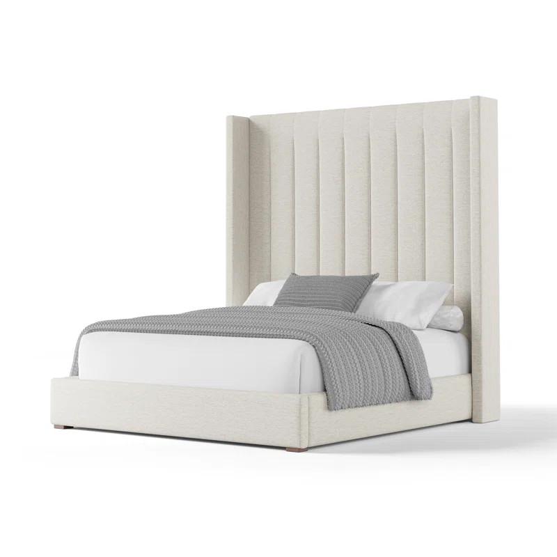 Esparto Upholstered Wingback Bed | Wayfair North America