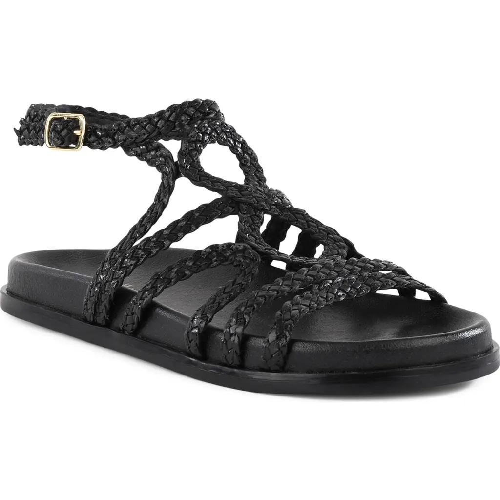 Seychelles Sweet Emotion Ankle Strap Sandal in Black at Nordstrom, Size 9 | Nordstrom