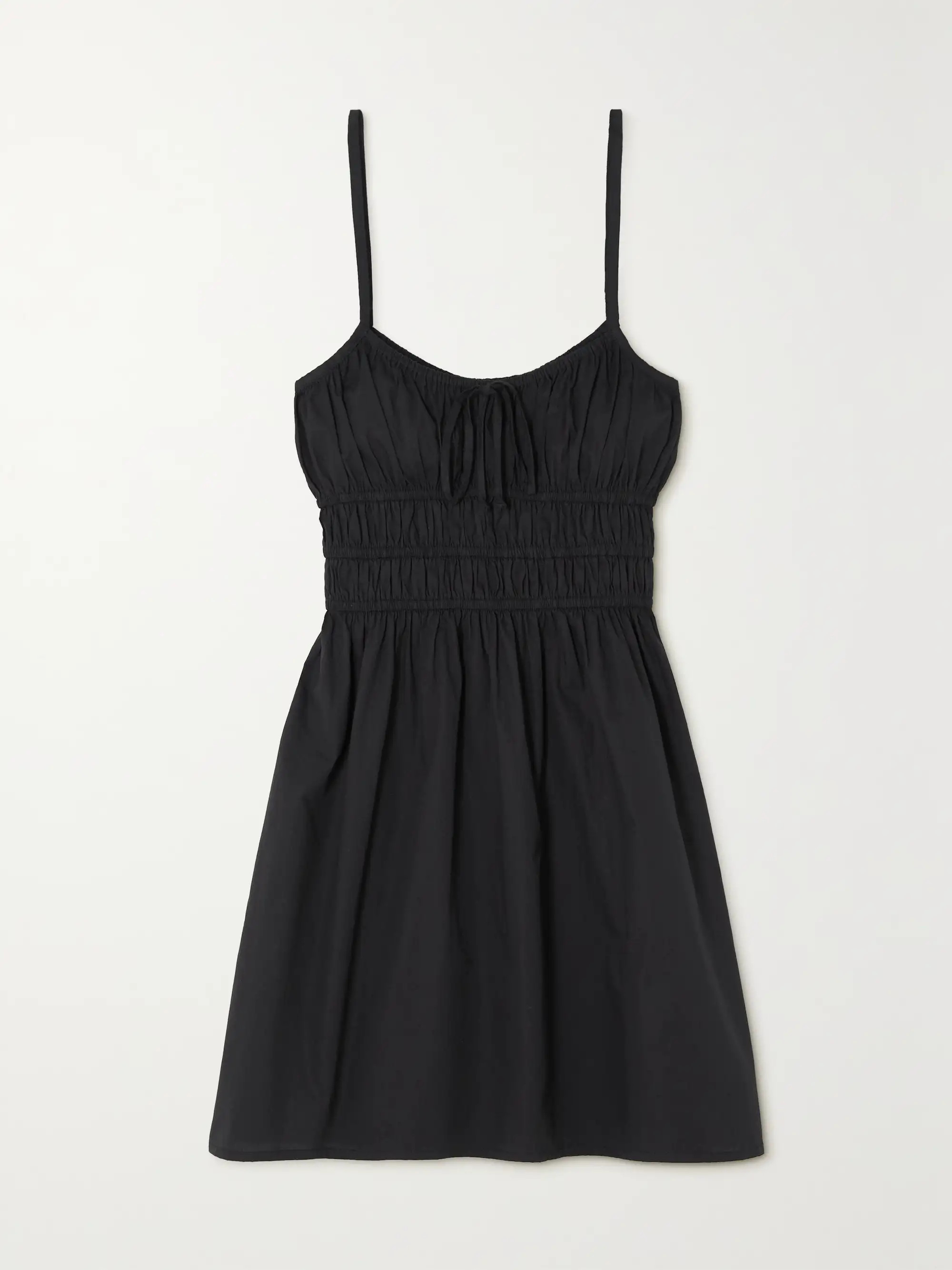 Alboa smocked organic cotton mini dress | NET-A-PORTER (US)