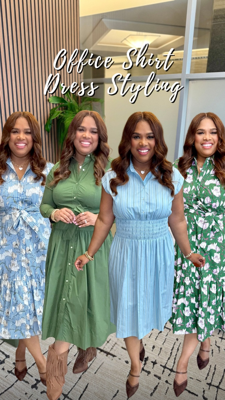 From desk to dinner — this Office Shirt Dress does it all! 👗💼 Effortlessly chic, perfectly polished, and made to move with you through your busiest days. Pair it with heels for meetings or sneakers for a laid-back look — versatility never looked this good. 

Hit the bell in my LTK 🔔 (top right) so you get all the exclusives first!


 #LTKBeauty #LTKWorkwear