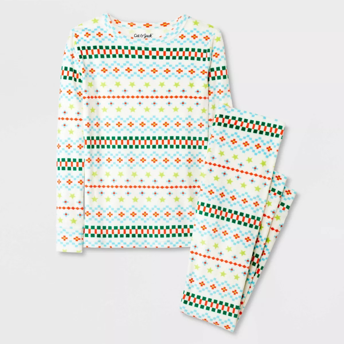 Kids' 2pc Long Sleeve Snuggly Soft Pajama Set - Cat & Jack™ | Target