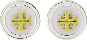 Kira Enamel Circle Stud Earrings | Nordstrom