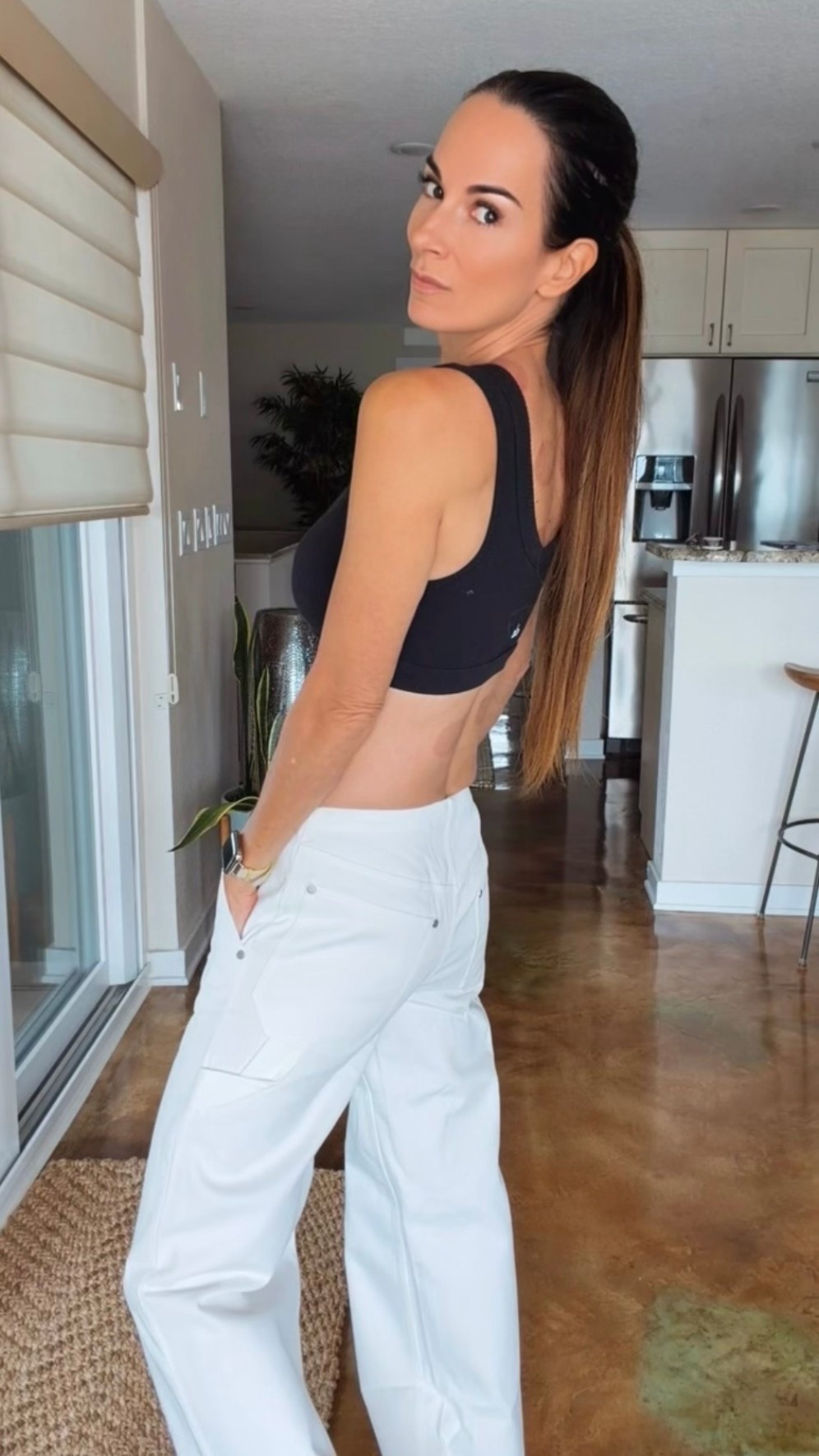 Apparently, driving a Porsche wasn’t enough. Now I’m dressing the part. 🤍🏁

Porsche jeans AND a Porsche jacket… my denim obsession has officially entered its motorsport era. 😂

The white denim, the sporty half-zip, the neutral palette—this is my kind of off-duty uniform. A little racing energy for a girl who still needs extra time to get dressed.

Are we here for the jeans, the jacket, or the whole situation? 👀 wearing XXS jeans and XS jacket! 

#PorscheStyle #WhiteDenim #SportyChic #DenimStyle #NicoleColee

#LTKdayinmylife #LTKgrwm #LTKootd