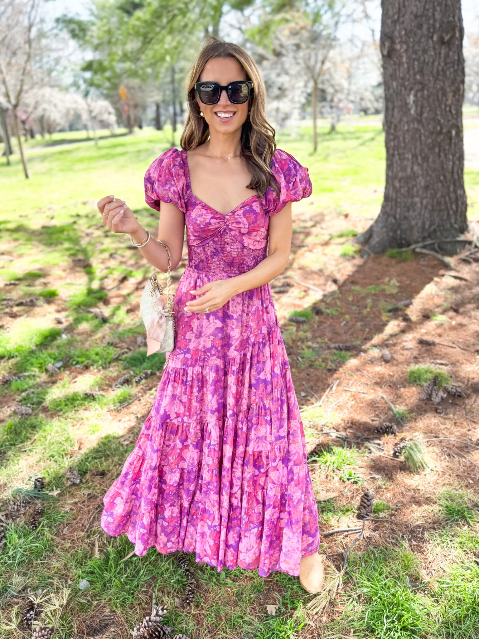 free people floral dress Bali Flora MINIDRESS-TEA Combo S main image 1