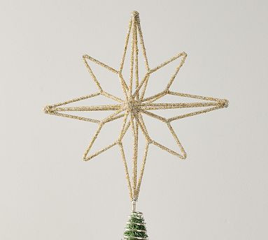 Oversized Star Tree Topper | Pottery Barn (US)