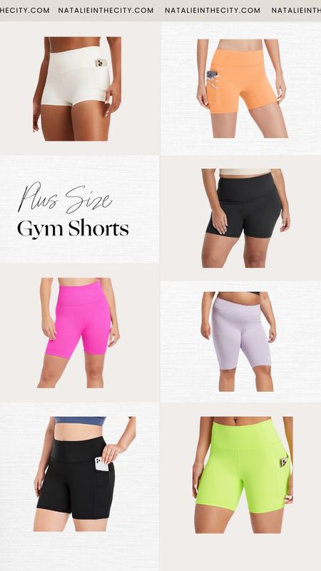 Plus size gym shorts. 

Gym finds 
Gym shorts under $50
Gym active wear curvy style 


#LTKstyletip #LTKFind #LTKcurves