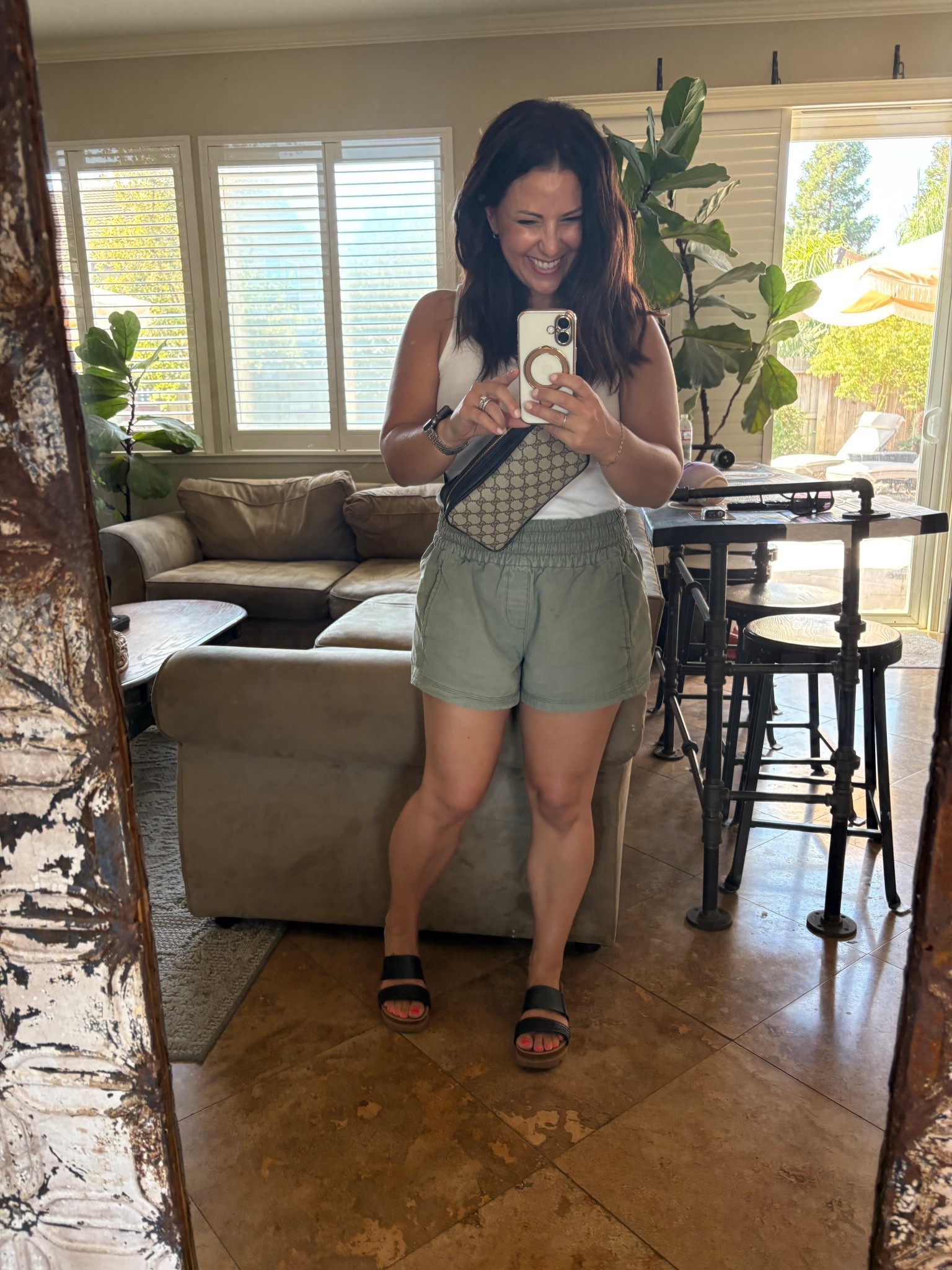 Weekend look for errands and a lunch date with my son. My Gucci belt bag is not linked but is from Vintage Boho Bags. 

#LTKOver40 #LTKPetite #LTKSeasonal