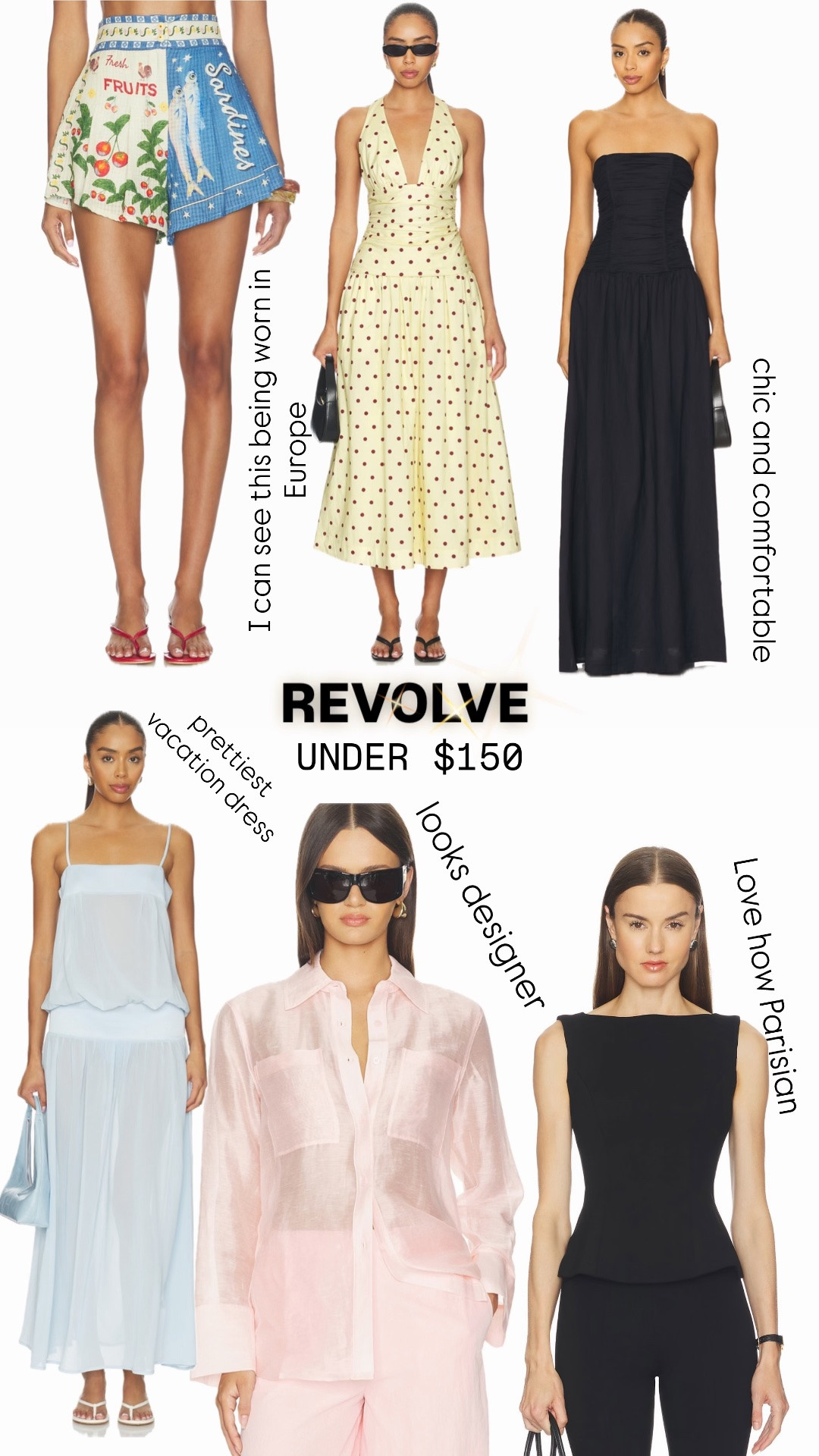 Revolve favorites under $150 ￼

#LTKootd #LTKTravel #LTKSeasonal