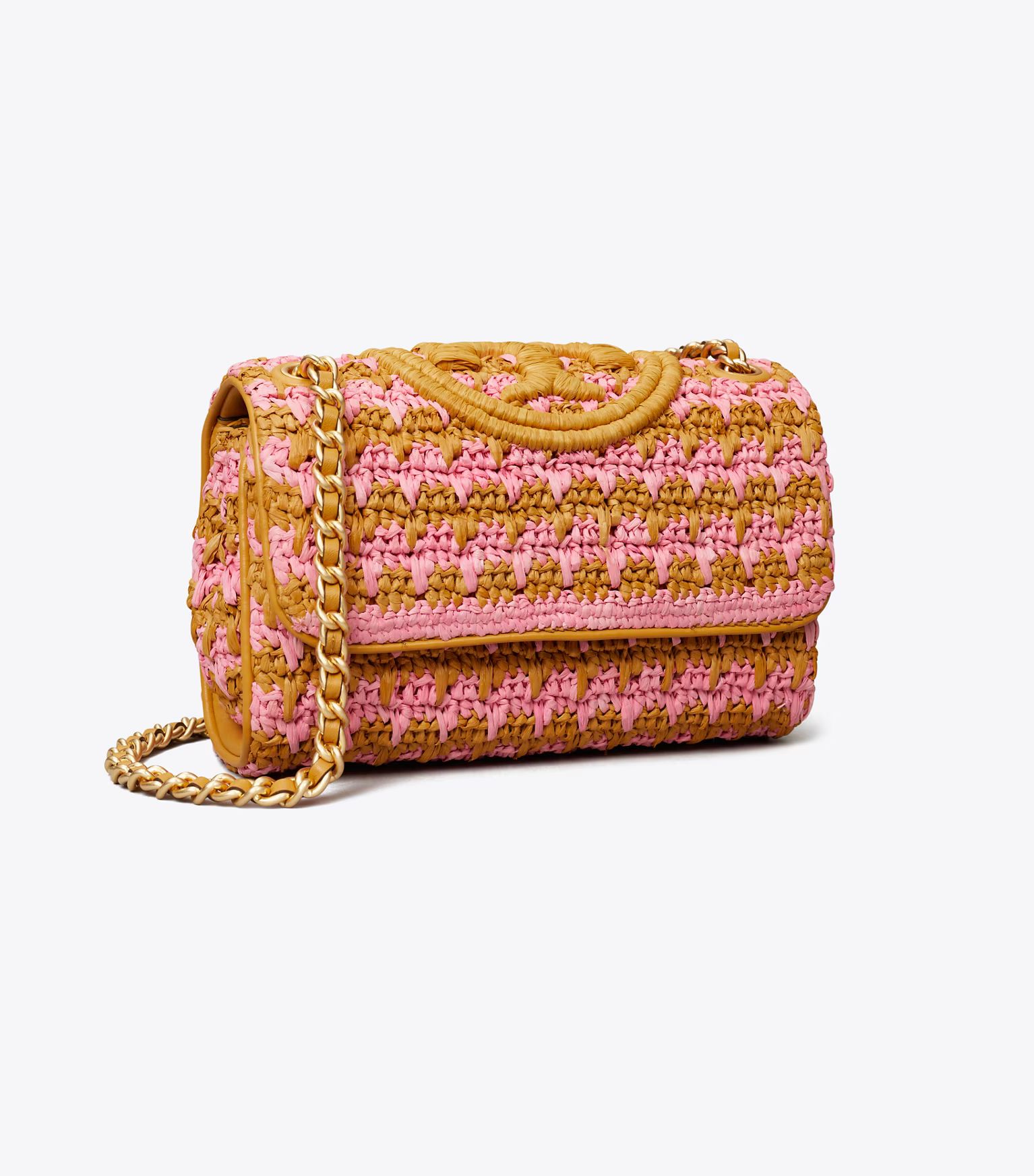 Small Fleming Soft Crochet Convertible Shoulder Bag: Women's Designer Shoulder Bags | Tory Burch | Tory Burch (US)