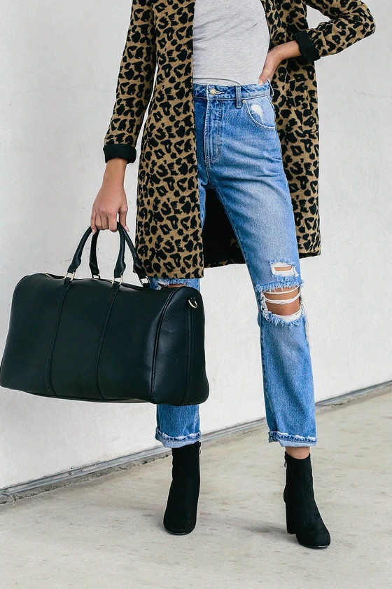 Stay the Night Black Weekender Bag | Lulus (US)
